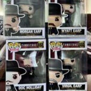 Set of 4 Funko Pop Tombstone characters